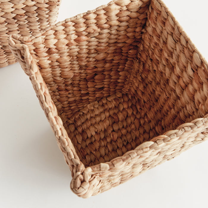 Water Hyacinth Tapered Baskets, Set Of 2 - View 4