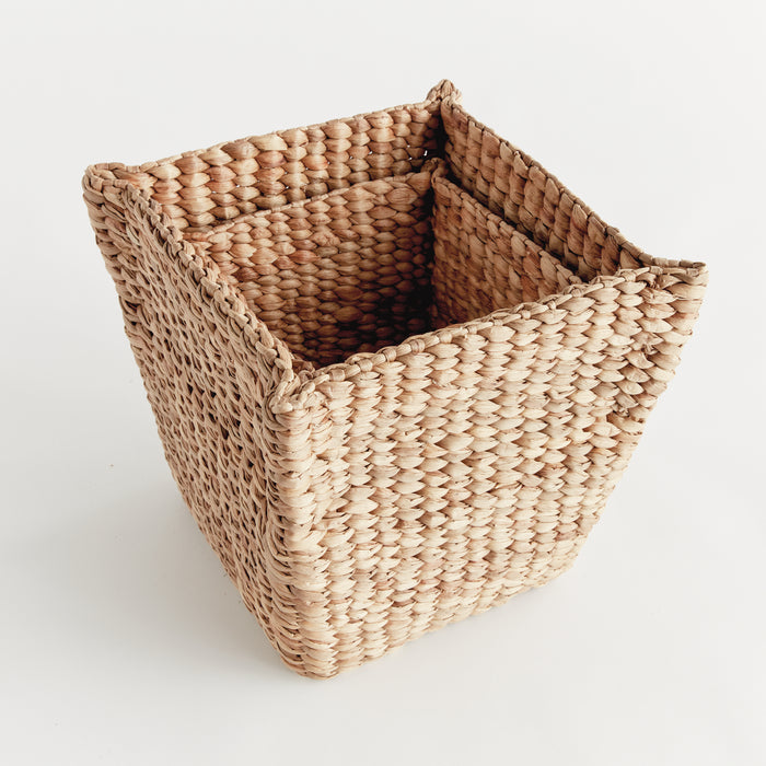 Water Hyacinth Tapered Baskets, Set Of 2 - View 5
