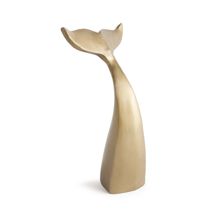 Whale Tail Sculpture
