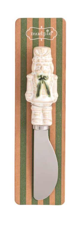 White Christmas Figural Spreaders by Mud Pie