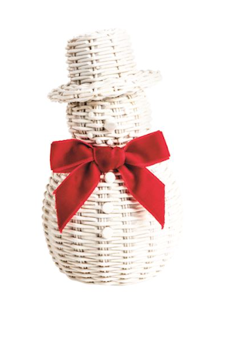 Wicker Resin Small Sitters by Mud Pie