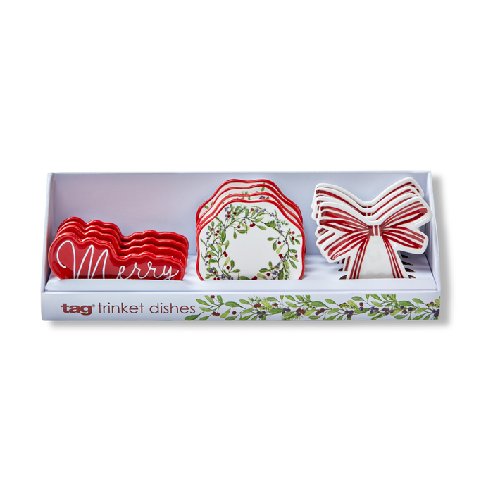Winter Berries Trinket Dish